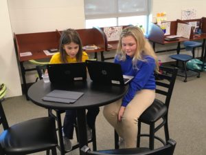 Students Collaborate During Personalized Learning Time